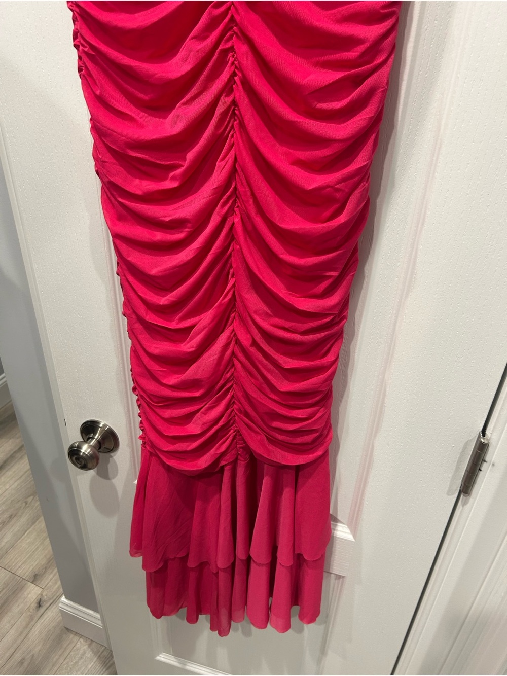 Hello Molly Ruched Strapless Dress - Picture 3 of 5